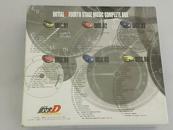 CD/(アニメーション) /頭文字D Fourth Stage MUSIC COMPLETE BOX