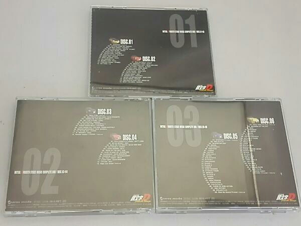 CD/(アニメーション) /頭文字D Fourth Stage MUSIC COMPLETE BOX