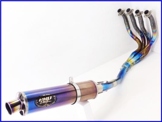 さら（感謝）/8 D☆結構美品♪ZZR1400 PRO Drag フルチタンマフラー♪オーロラ♪ZX-14