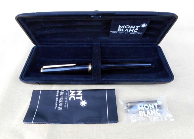 □モンブラン 万年筆 585 箱入り□その2
