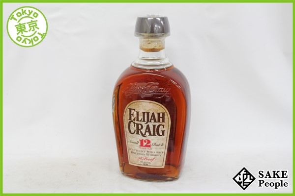 ◇注目! エライジャ・クレイグ 12年 750ml 47% バーボン Y2 GM