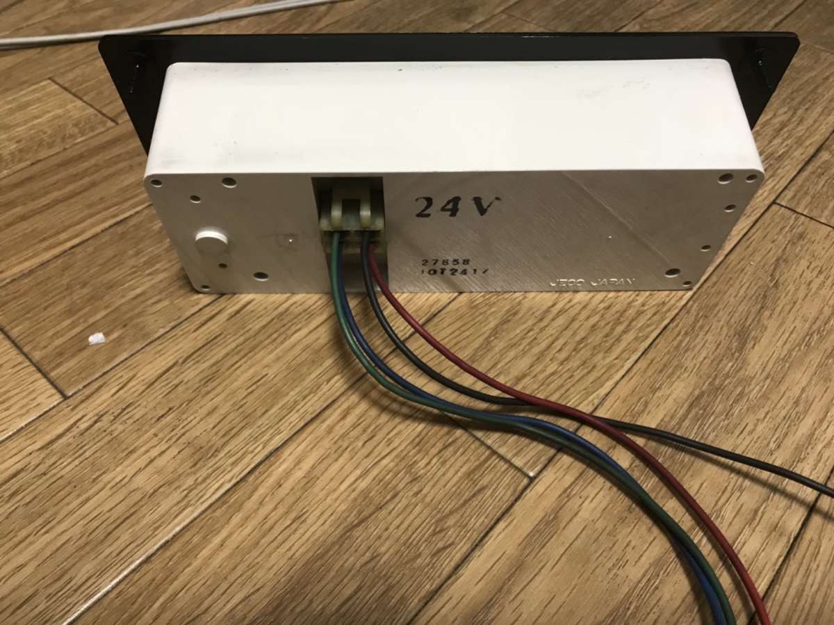 Jeco QUARTZ デジタル時計 デコトラ サロンバス ゴールドキング 