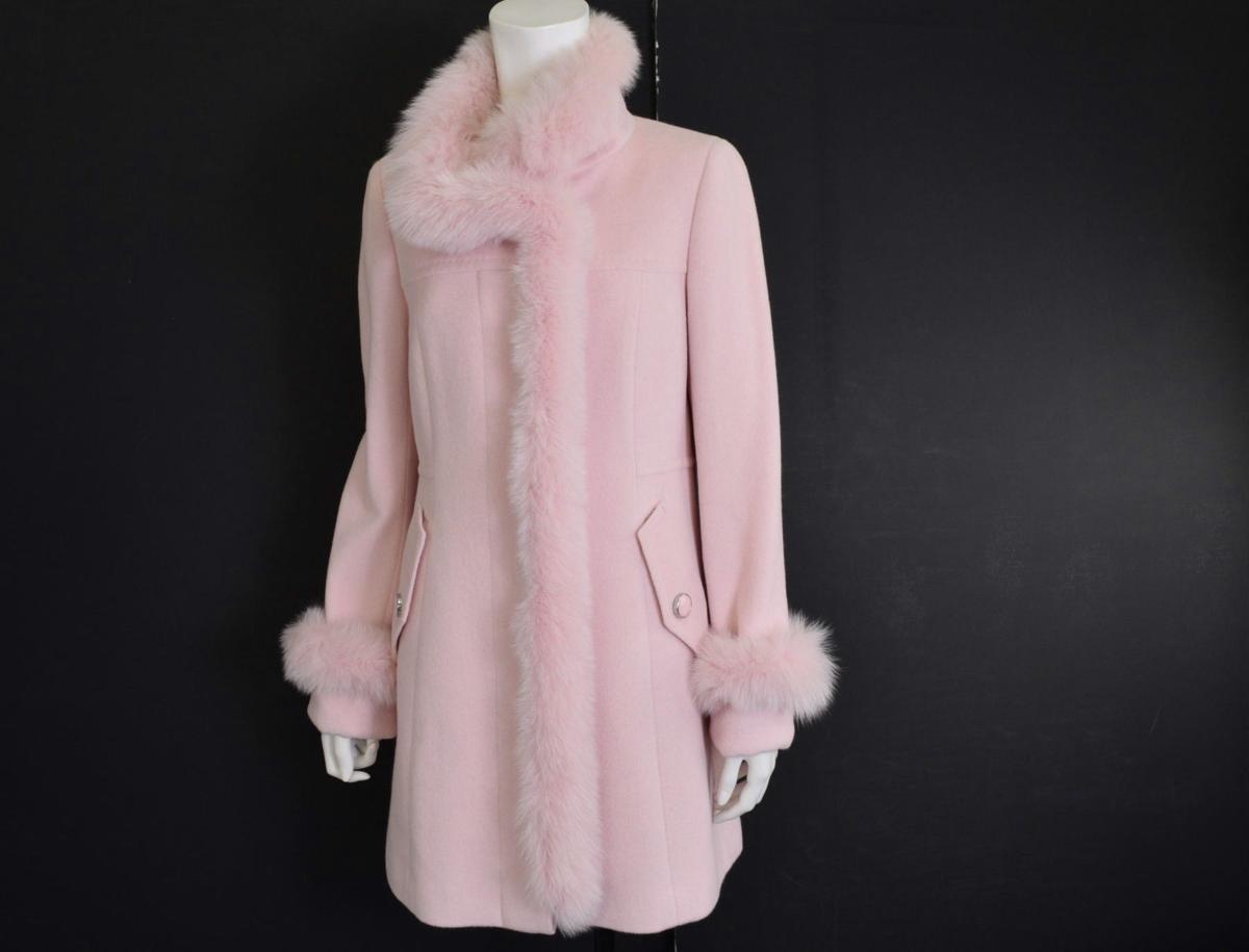 日本新販売 2607-17W0768☆クレージュ courreges☆フォックスファーも 