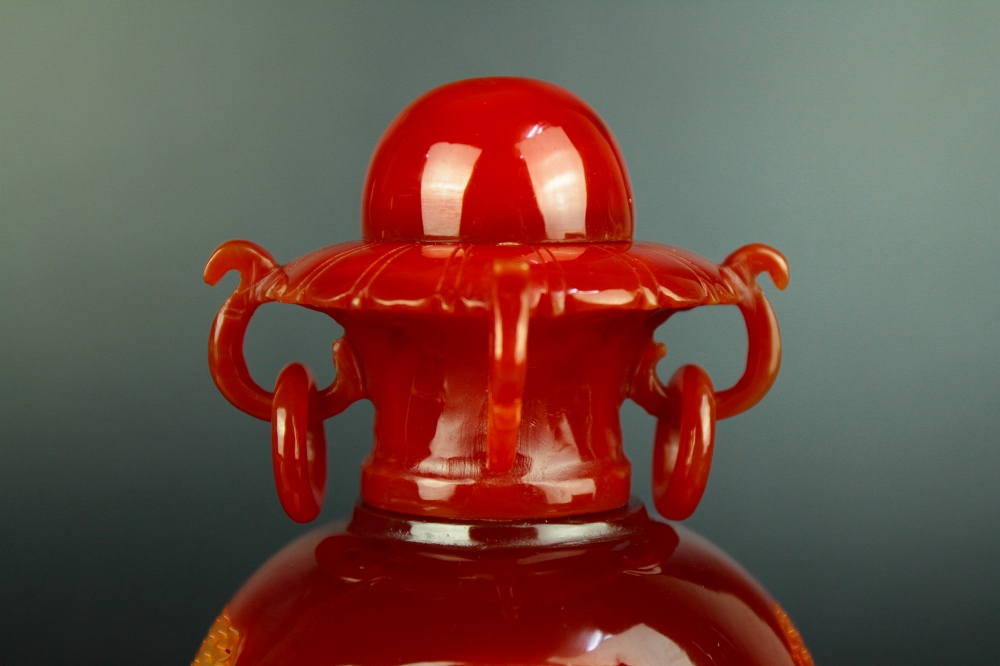 ひつじ】中国美術 赤瑪瑙飾香炉 台付 鑑定書付 アゲートメノウ ♯2 Yahoo!
