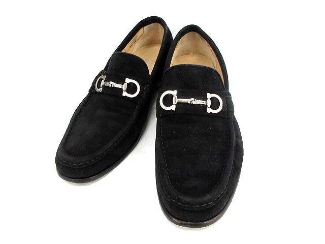 サルヴァトーレフェラガモ Salvatore Ferragamo ローファー スエード