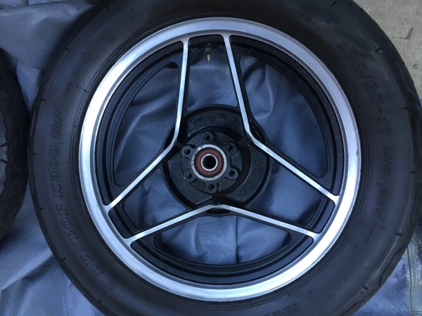 gsx1100s 750sカタナ 前後ホイール