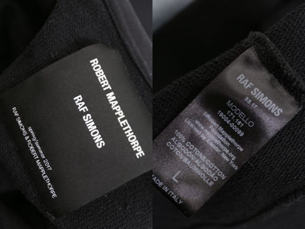 RAF SIMONS 17SS ラフ ROBERT シモンズ MAPPLETHORPE ロバートメイプル