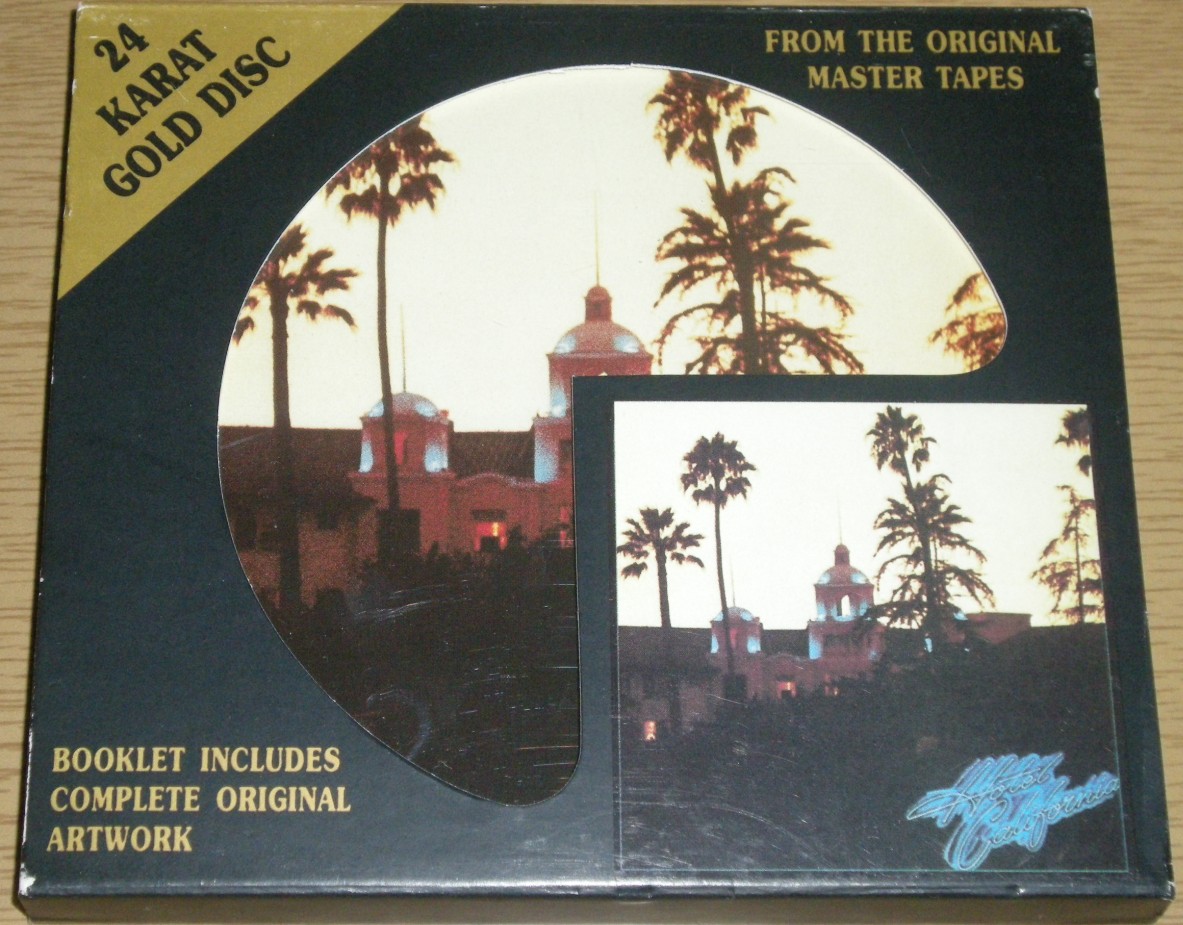 【 Eagles Hotel California ゴールドディスク 】 本物！ Eagles / Hotel California DCC 24 Karat Gold CD