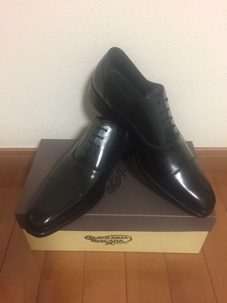  箱付き イタリア製 カルツォレリア トスカーナ(26.0cm)｜売買されたオークション情報、yahooの商品情報をアーカイブ公開 - オークファン 26.0cm