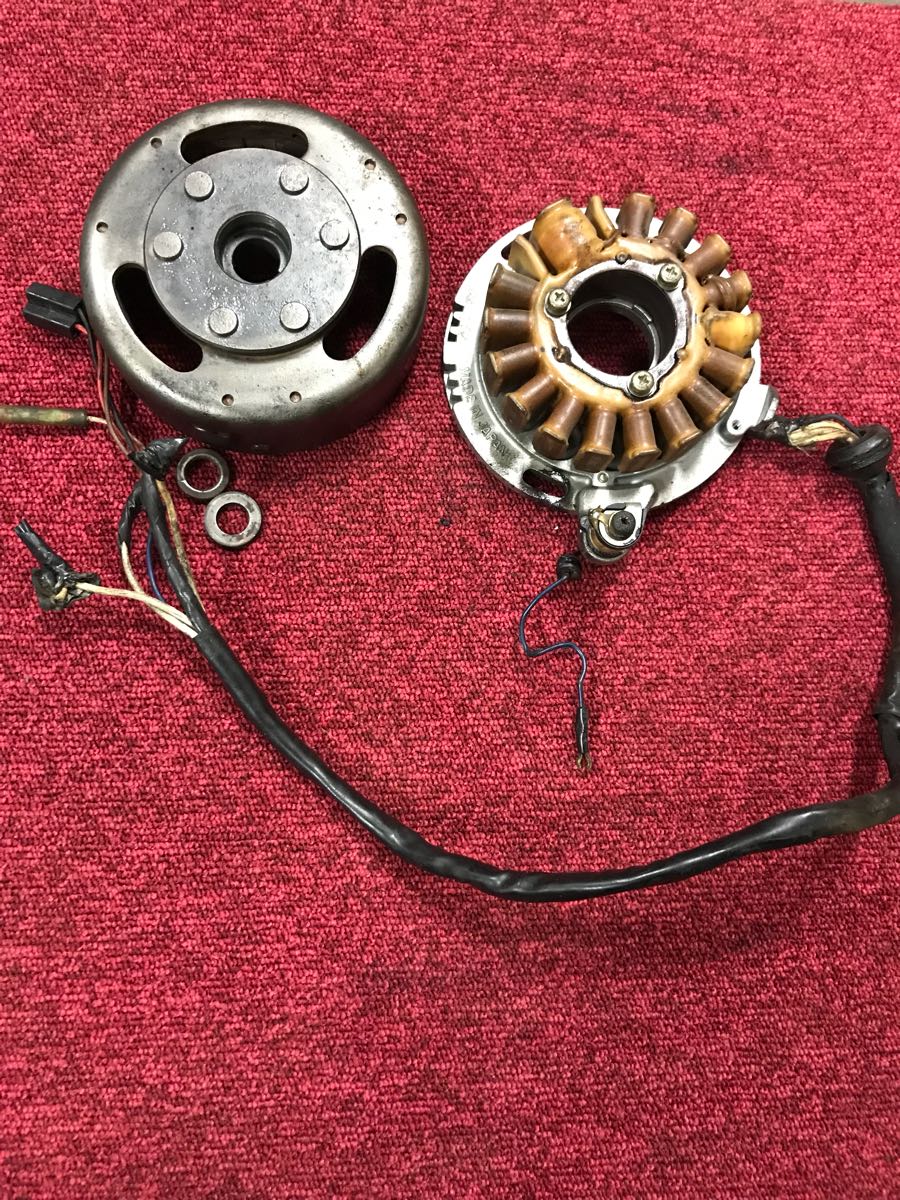 RZ250R 1XG 純正ステーターコイル 2個セット RZ250R 1XG ステーターコイル フライホイール 【公式通販】