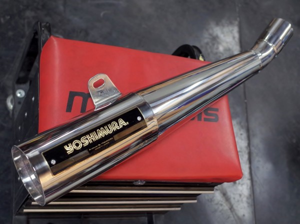 ゼファー750 ヨシムラ ドラッグサイクロン マフラー サイレンサー