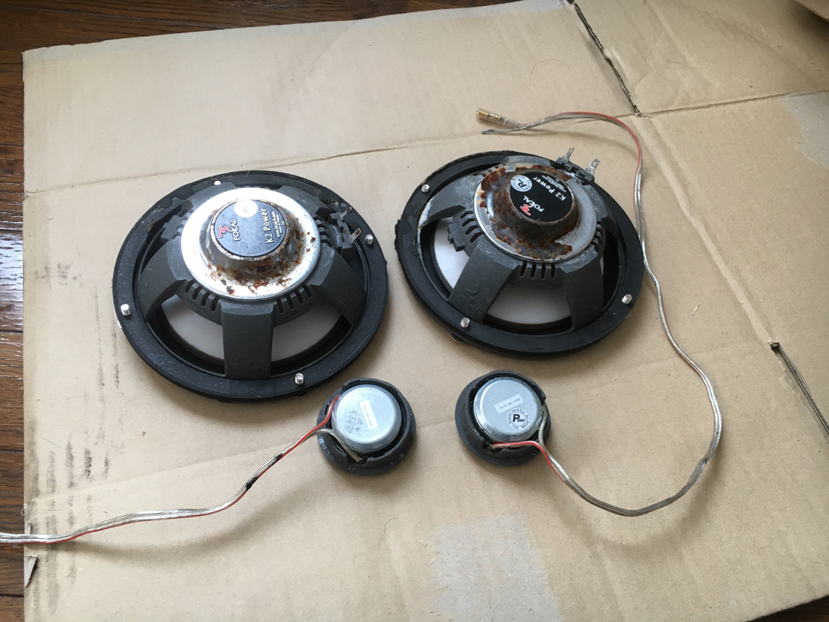 フォーカル FOCAL K2POWER 165KRXS 中古 ウーファー ツィーター 0 KRXS