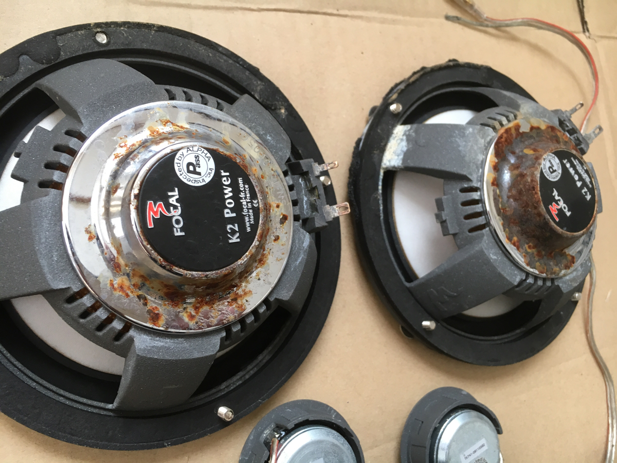 (ジャンク品)フォーカルFocal K2 Power 165KRXS フォーカル FOCAL K2POWER 165KRXS 中古 ウーファー ツィーター 0 KRXS