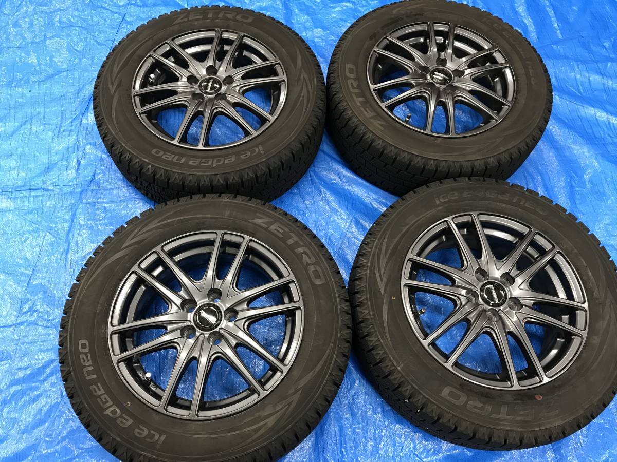 プリウス 0 195⁄65r15 セットの通販 スタッドレスタイヤ 冬の準備完了 