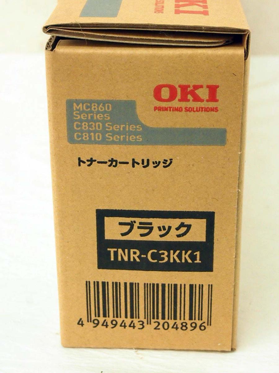 OA機器 OKI TNR-C3KK1 ☆ジャンク品☆OKI トナーカートリッジ ブラック TNR-C3KK1 トナー