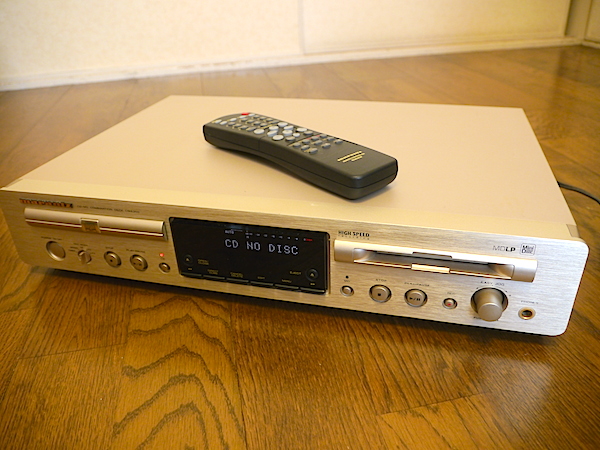 ジャンク】marantz Model CM6200・リモコン・マニュアル付・CD/MD