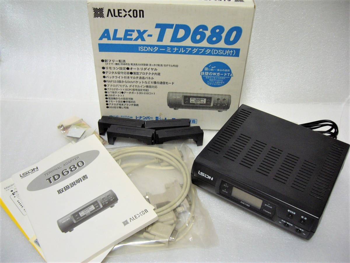 アレクソン TD680 TD680製品情報株式会社アレクソン ISDN 公式通販 