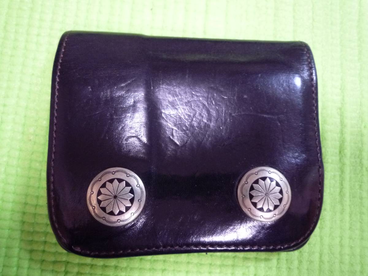 WILDSWANS・ワイルドスワンズ☆二つ折り財布☆PALM (パーム)☆サドル 