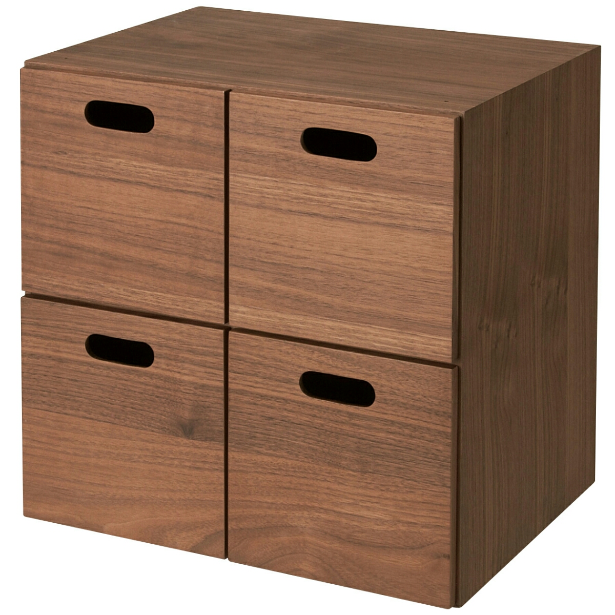 中古】【2つ】無印良品 スタッキングチェスト・引出し・4個