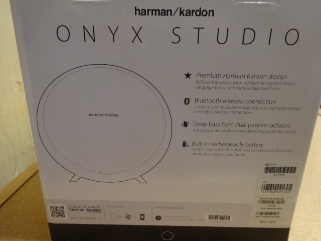 2) harman kardon ONYX STUDIOスピーカー 「未開封」☆Harman Kardon