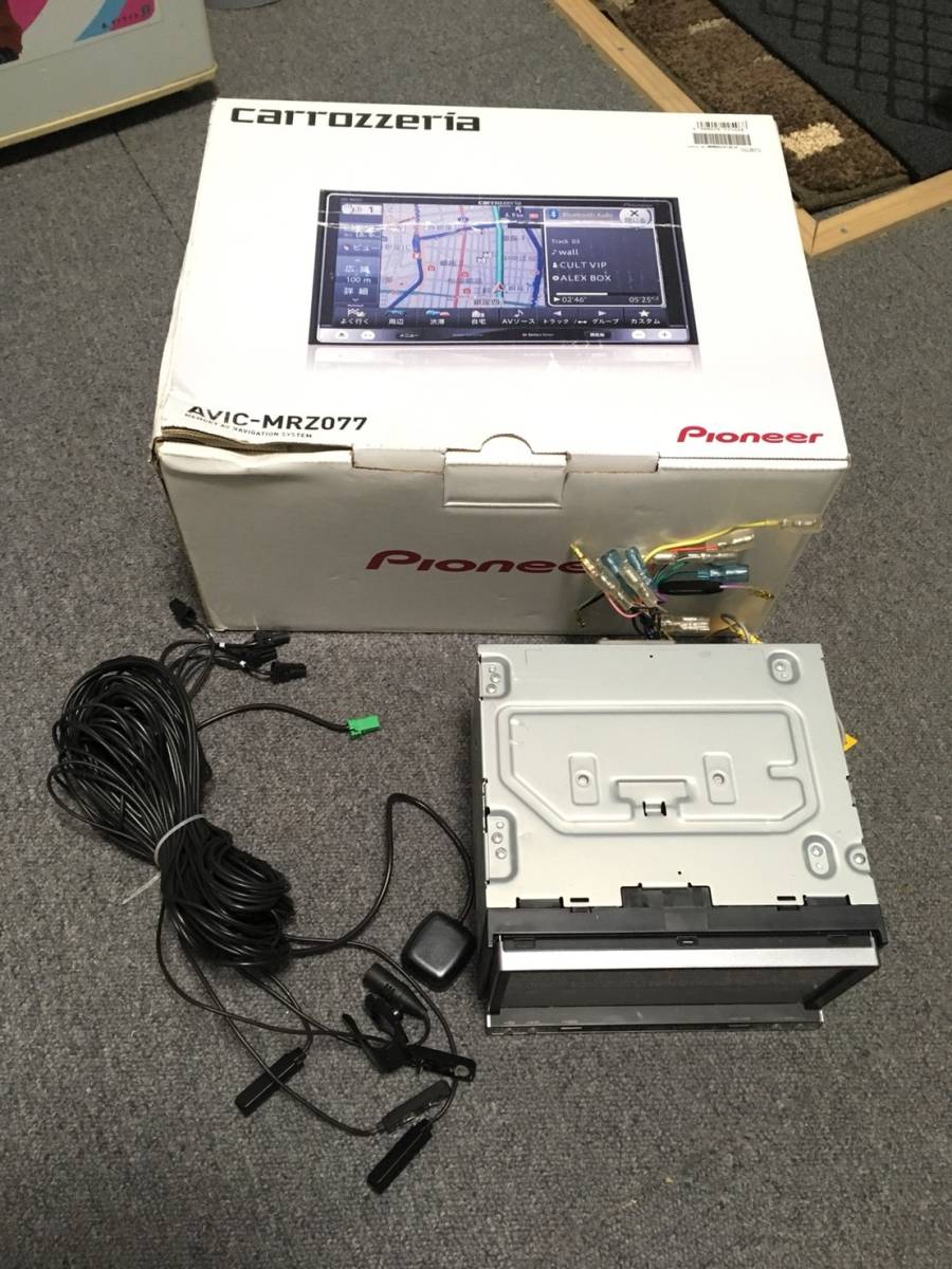 【限定SALE，2025】 2015年度版 カロッツェリア AVIC-MRZ077 メモリーナビ 楽ナビ フルセグ DVD再生 エアージェスチャー(メモリーナビ)｜売買されたオークション情報、yahooの商品情報をアーカイブ公開 - オークファ メモリーナビ