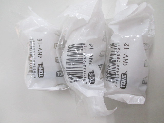 ① 新品　TONE/トネ　インパクト用ソケット　4NV-10/12/14/16/17/19/21/22/24　9個セット