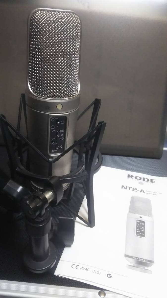 【得価，高品質】 定番 安心 RODE ロード NT2-A コンデンサーマイク NEUMANN U67系 ラージダイアフラム 宅録 ノイマン AKG(コンデンサーマイク)｜売買されたオークション情報、yahooの商品情報をアーカイブ公開 - オー コンデンサーマイク