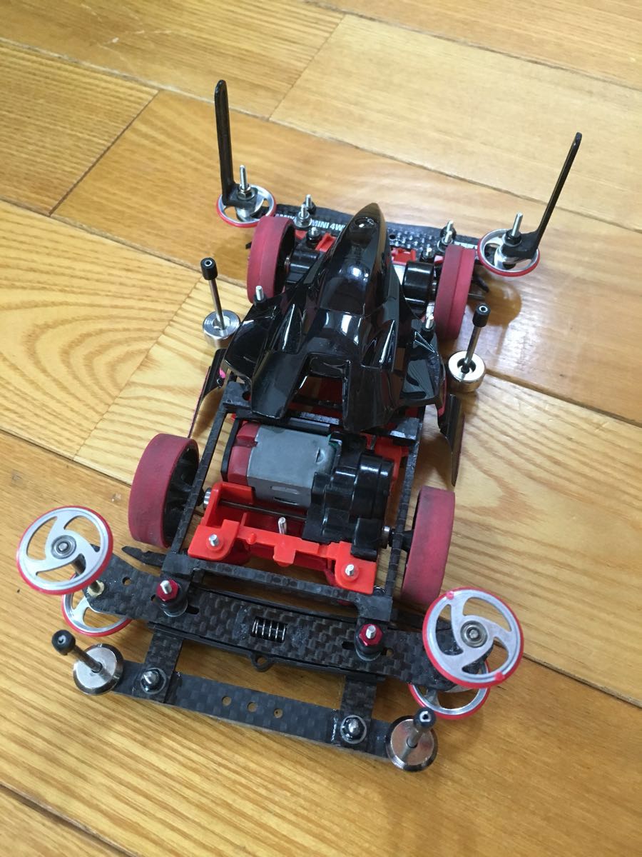 ミニ四駆 完成品 MSフレキ フルカスタム仕様 ネオヴァンキッシュ