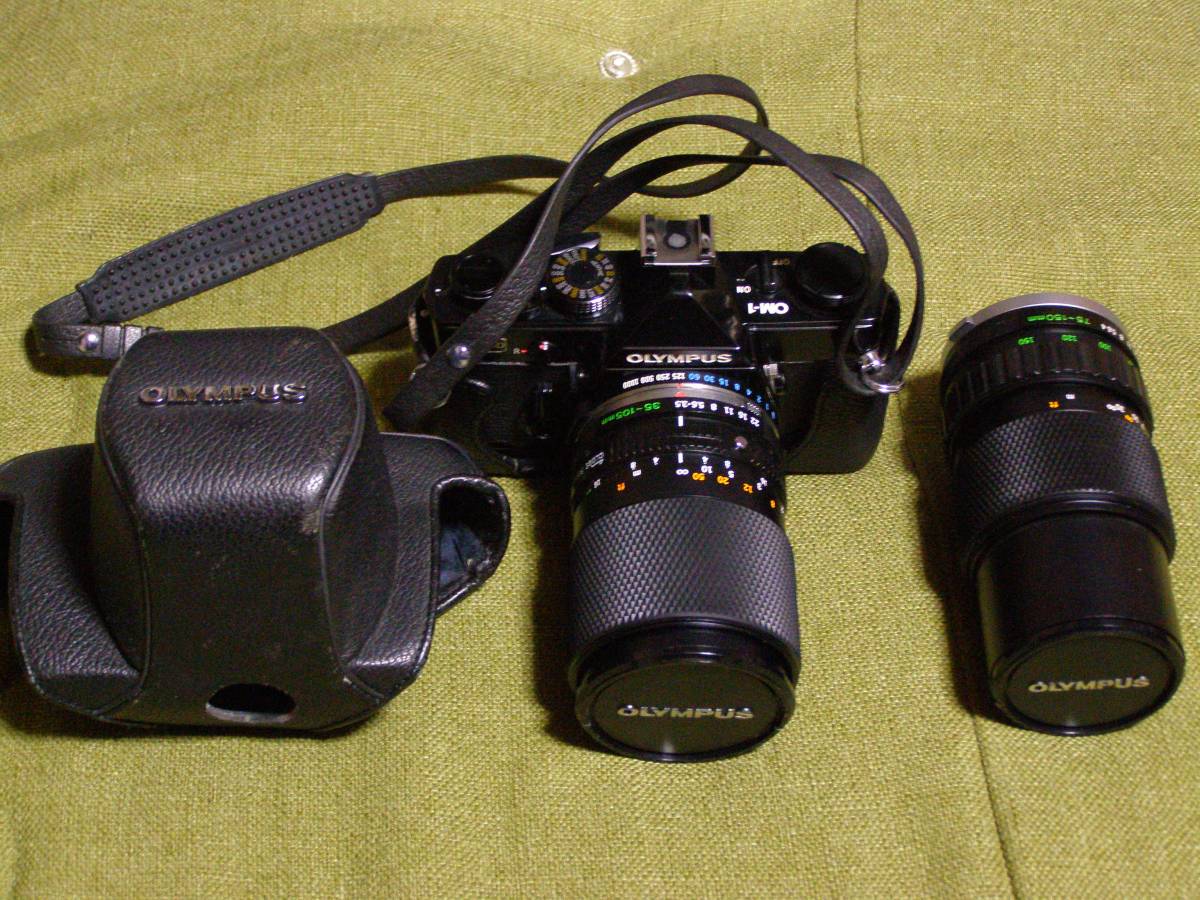 OLYMPUS OM-1 フィルム一眼レフカメラ レンズ2本セット 撮影可能