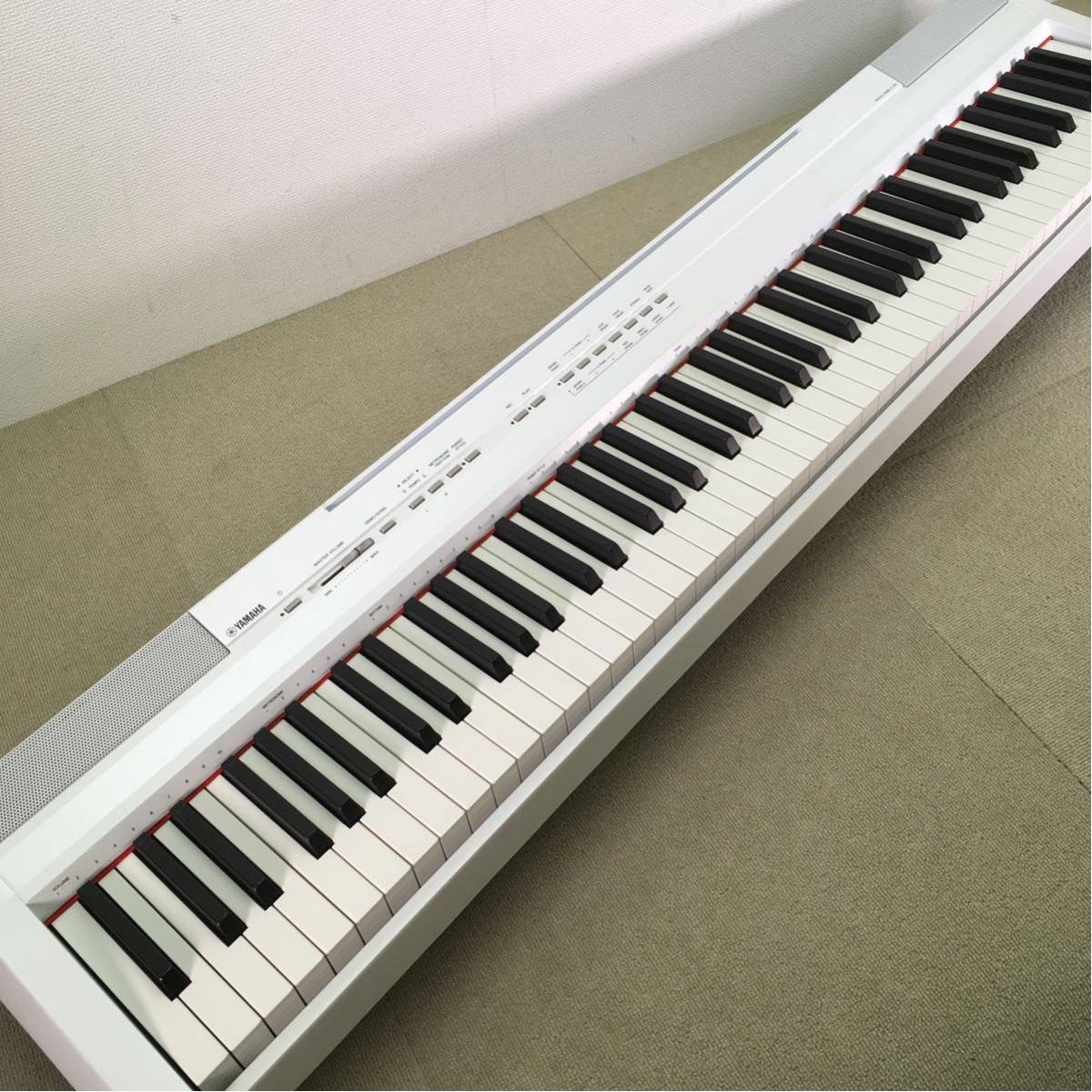 Y YAMAHA/ヤマハ☆デジタルピアノ☆ホワイト P-105WH☆2014年製 