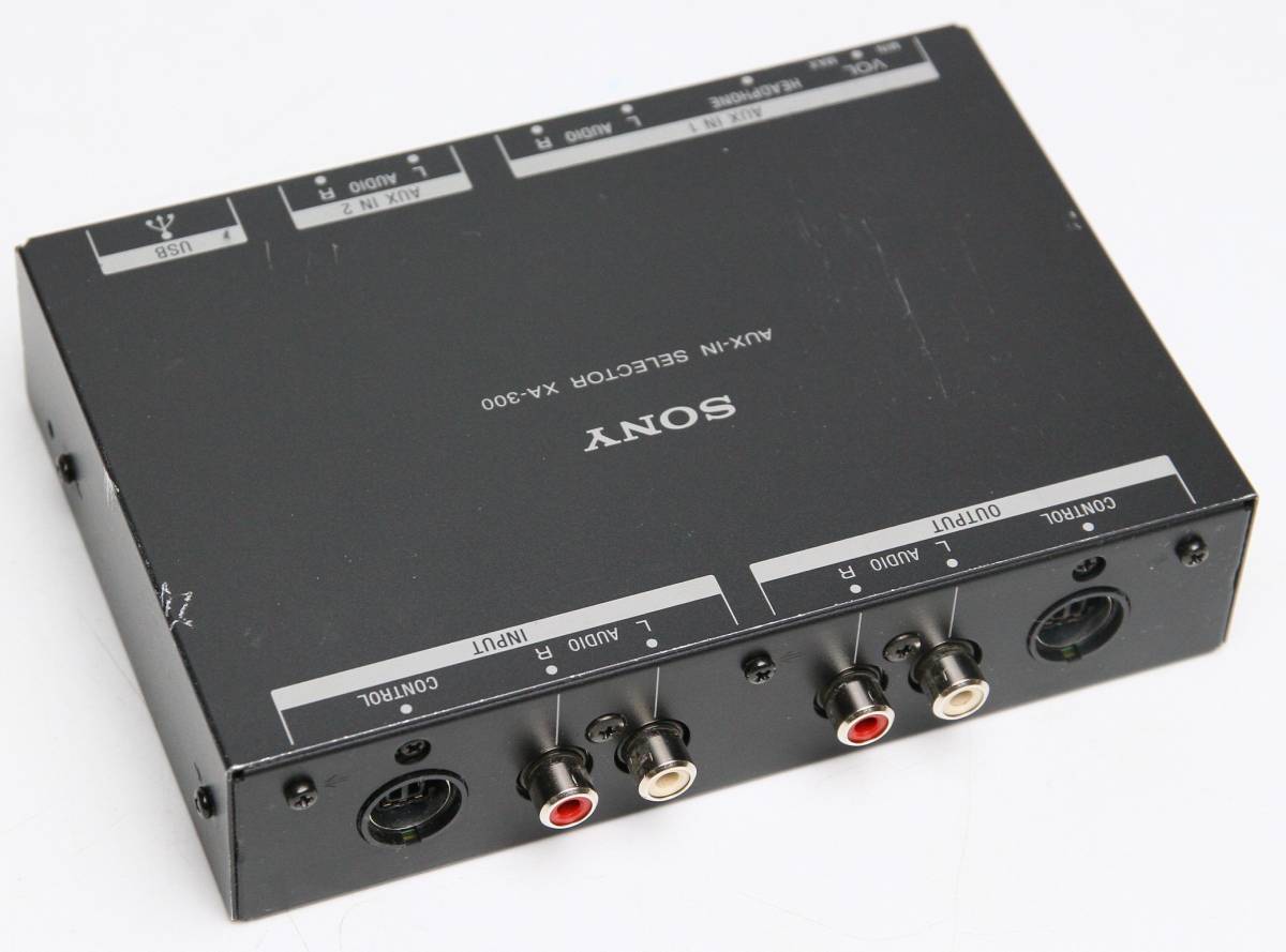SONY XA-300 ソニーバス対応AUX・USB 外部入力セレクター 【公式通販】