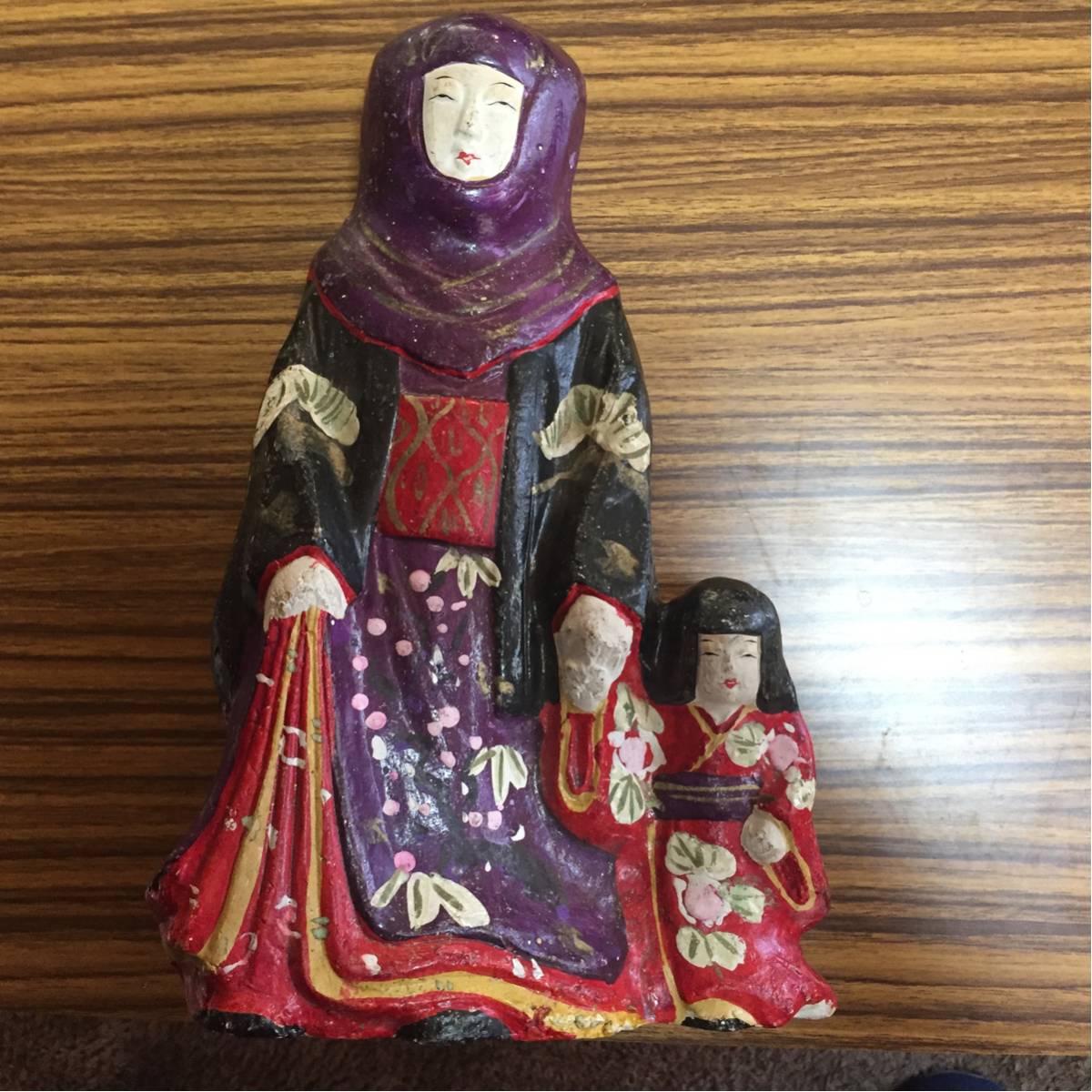 昭和初期 土人形 8体セット 郷土玩具 女性像 全長約15〜20cm 美品 昭和