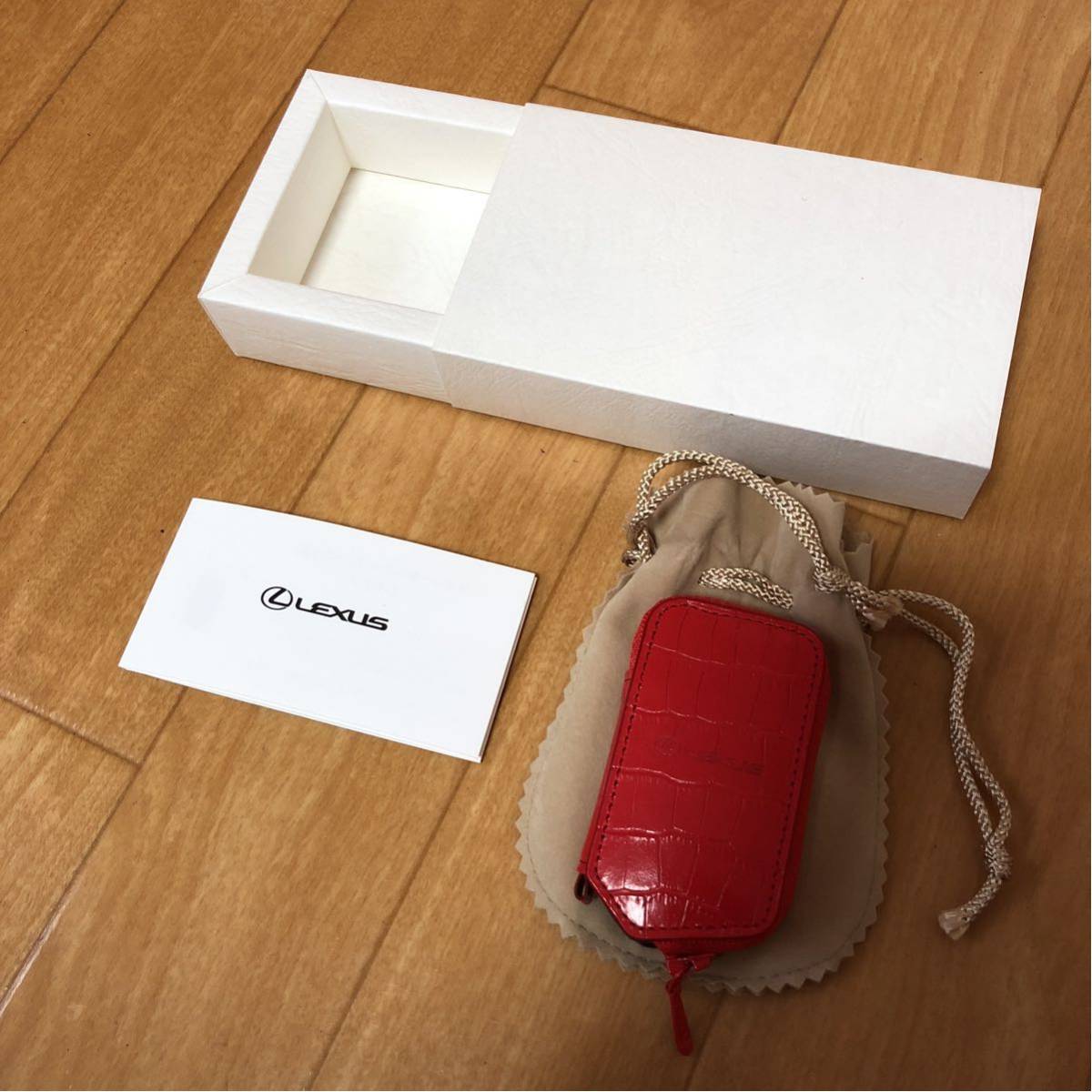 新品 非売品 レクサス LEXUS スマートキーケース クロコダイル クロコ