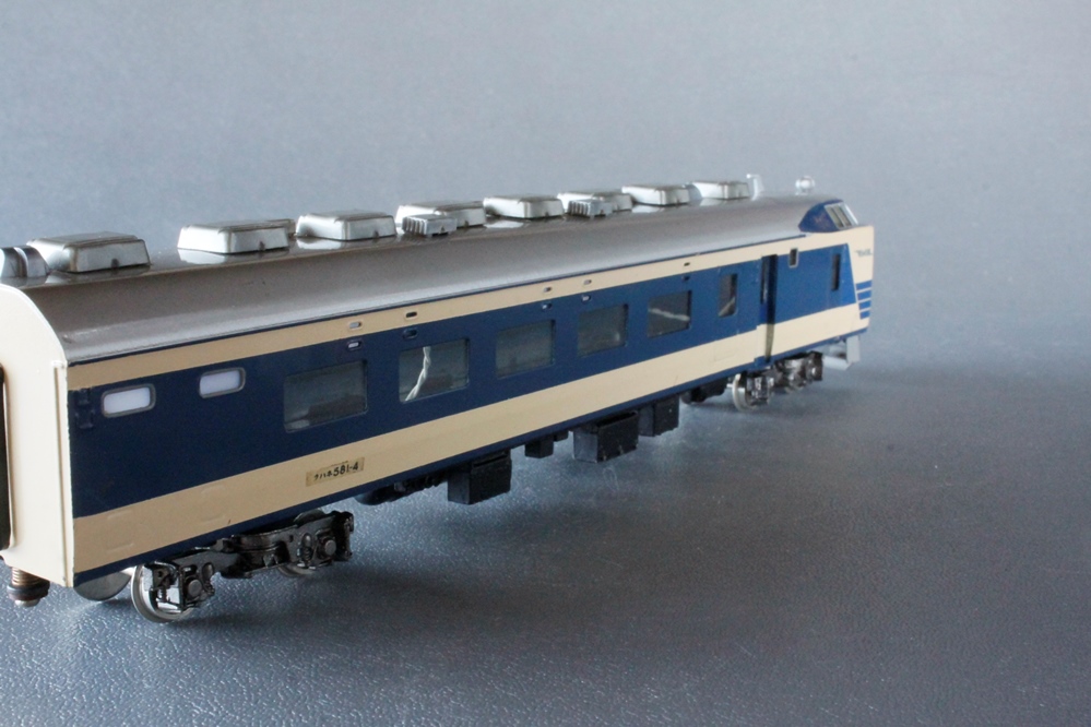 HOゲージ クハネ581 カツミ製 電車寝台特急 先頭車 JR、国鉄車輌 鉄道