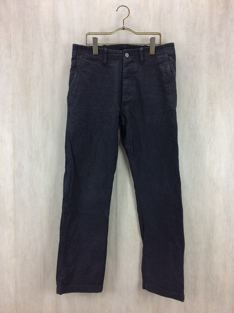 SASSAFRAS◆ボトム/M/コットン/GRY