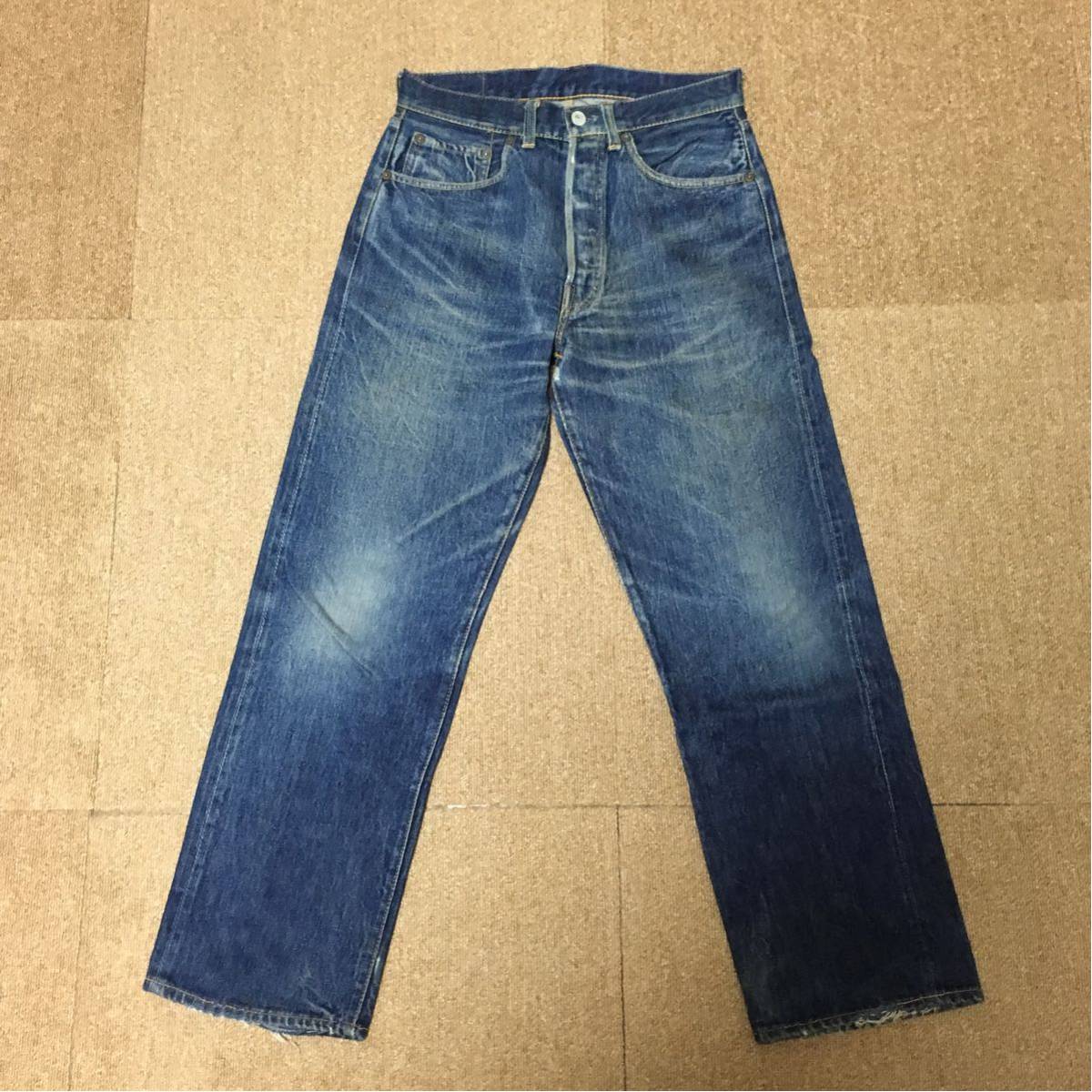 リーバイス カットオフ ハーフパンツ ビンテージ 赤耳 501 オリジナル