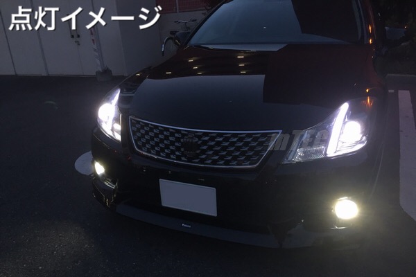 mTEC■200系 20 クラウン 専用 ステルス LED ポジション スモール ホワイト■