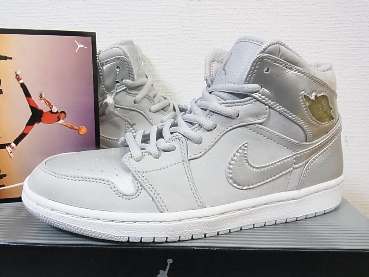 得価，新作 箱付 01年製 2001 NIKE AIR JORDAN 1 RETRO + METALLIC SILVER GREY ナイキ エア ジョーダン プラス シルバー グレー 灰銀 136065-001(25.5cm)｜売買されたオークション情報、yahooの商品情報をアーカイブ公開 - オ 25.5cm