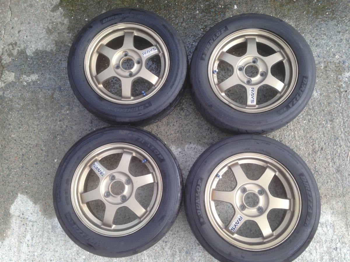 TE37 RAYS VOLK - レイズ RACING 14インチ 6J ボルクレーシング Yahoo 