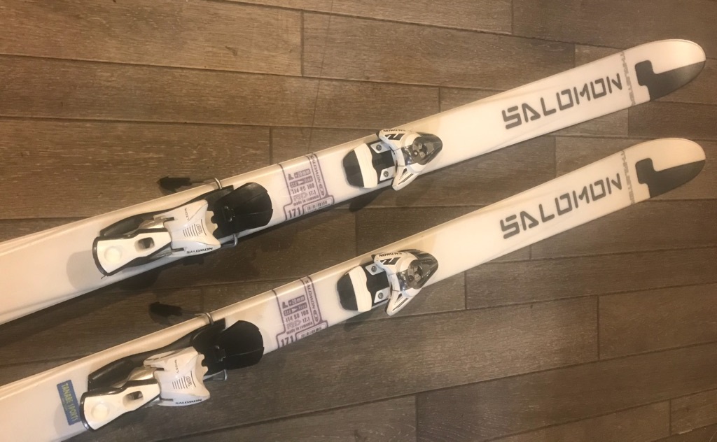 ☆サロモン(SALOMON) ツインチップ スキー板 171cm フリーライド