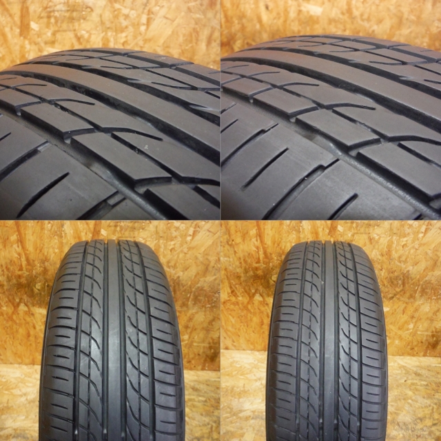 YOKOHAMA ECOS ES300 155/65R13 サマータイヤ 夏タイヤ 4本セット 中古 
