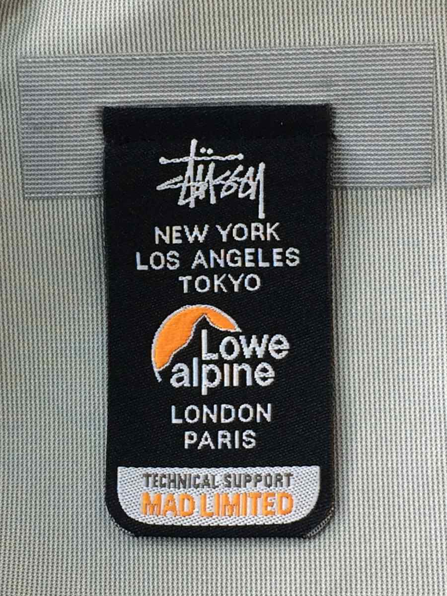 STUSSY◆マウンテンパーカ/L/ナイロン/BLK/LOWE ALPINE/GORE-TEX/MOUNTAIN PARKA