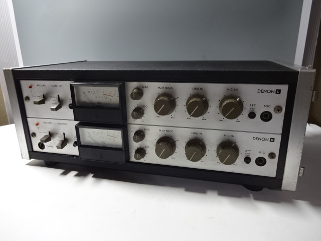 豊富な，お買い得 DENON デノン DH-710F オープンリールデッキ用 アンプ 動作不明(オープンリールデッキ)｜売買されたオークション情報、yahooの商品情報をアーカイブ公開 - オークファン オープンリールデッキ