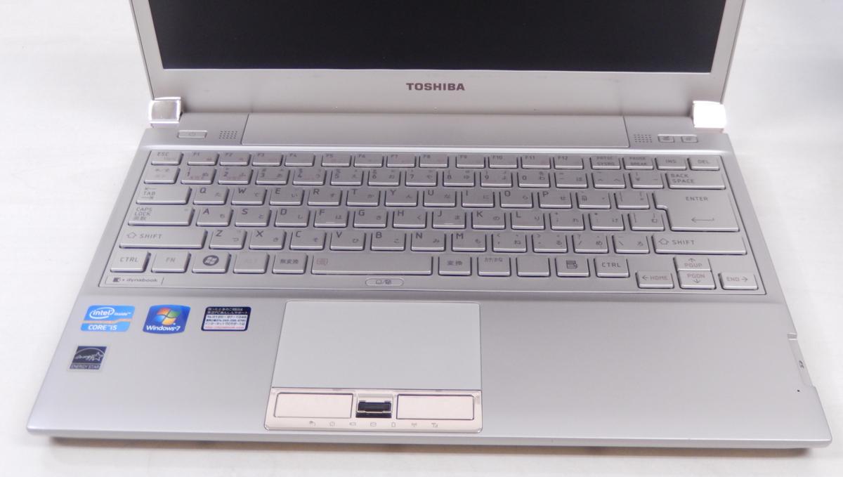 TOSHIBA dynabook Dynabook R732⁄36FK : - メルカリ 13.3型液晶 320GB 