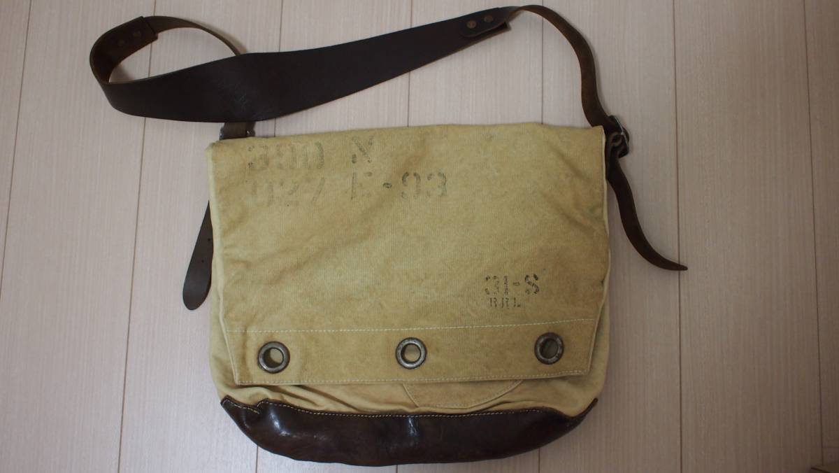 RRL ミリタリー キャンバス ステンシル ダブルアールエル “Canvas