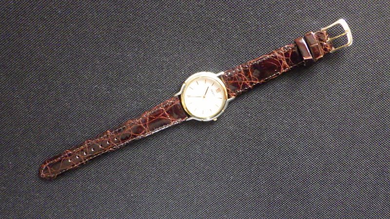 ☆SEIKO 【Dolce ドルチェ】 5E31-6B30 メンズ クオーツ腕時計☆美品 