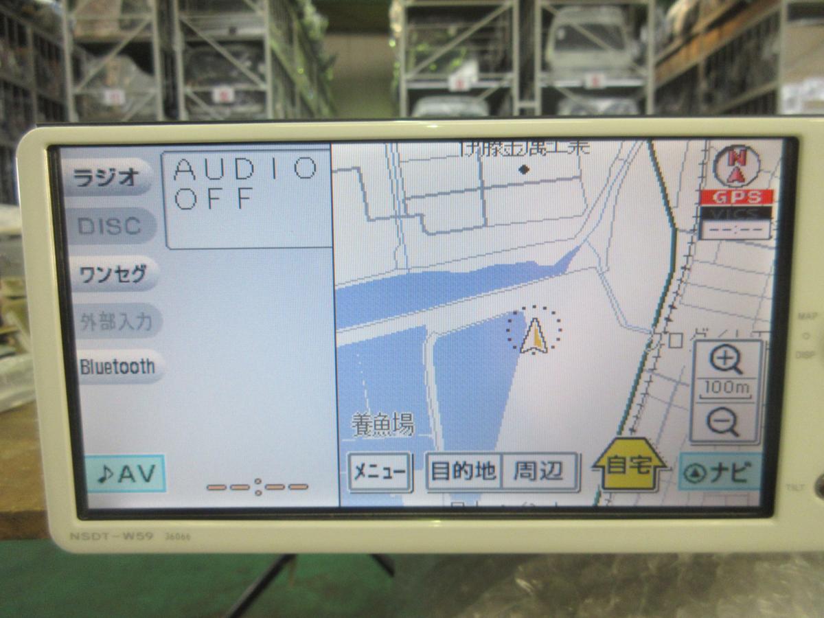 ☆トヨタ純正 NSCP-W62 Bluetooth対応・ワンセグTV☆動作良好