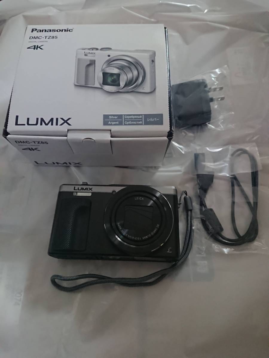 2026，低価 LUMIX DMC-TZ85 シルバー 17年10月購入 パナソニック panasonic デジカメ(パナソニック)｜売買されたオークション情報、yahooの商品情報をアーカイブ公開 - オークファン パナソニック