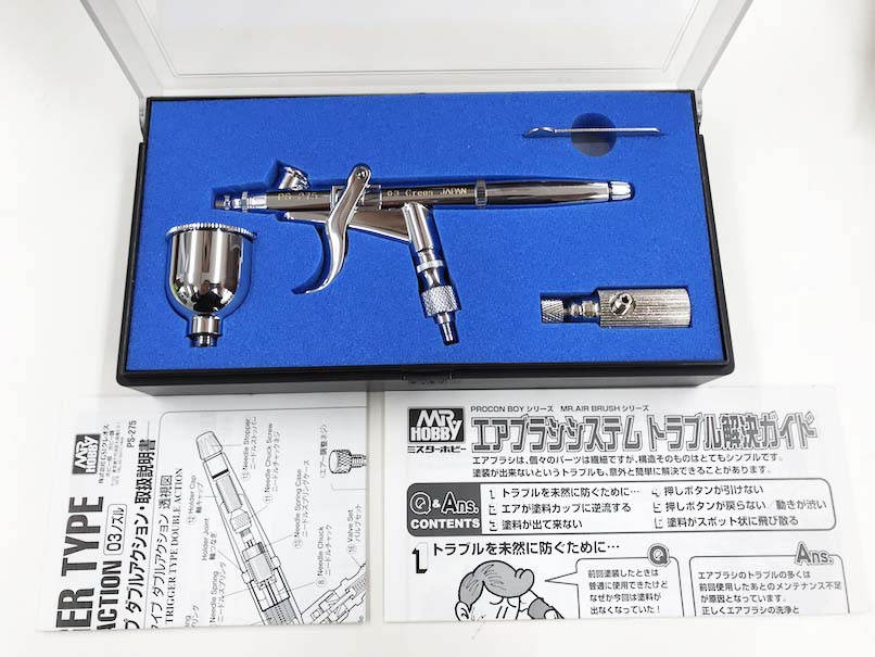 クレオス エアブラシ トリガータイプ クレオス エアブラシ トリガーの通販