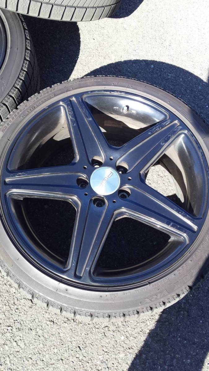 ベンツAMG ベンツC W204 AGA Brug18インチ ブリザックVRX バリ山 w204 